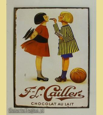 Reklama czekolady Cailler