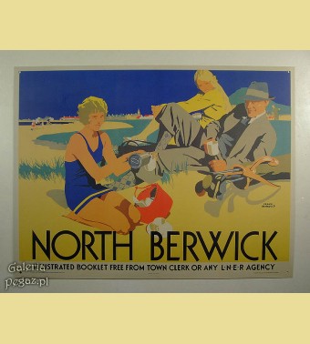 Plakat North Berwick 