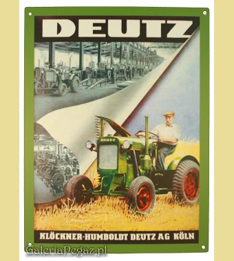 Reklama traktora Deutz